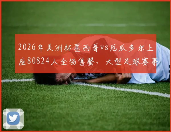 2026年美洲杯墨西哥vs厄瓜多尔上座80824人全场售罄，大型足球赛事观赛体验与售票趋势分析
